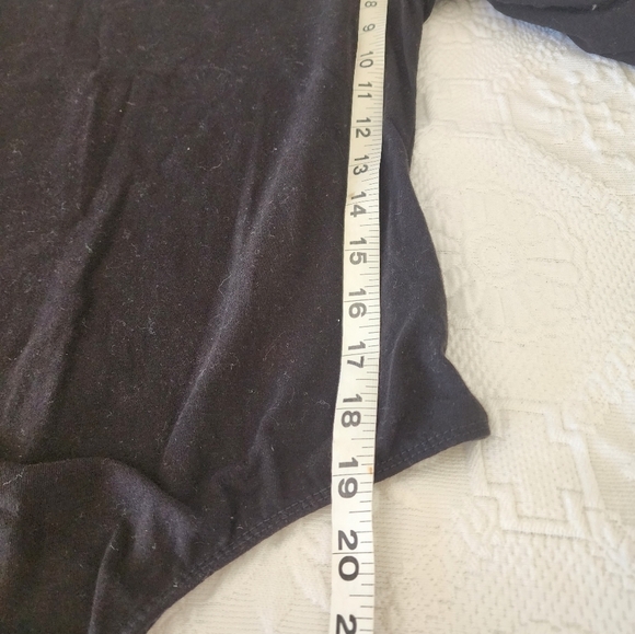 Bozzolo Girls Black Longsleeve Leatatd Size L - Picture 8 of 8